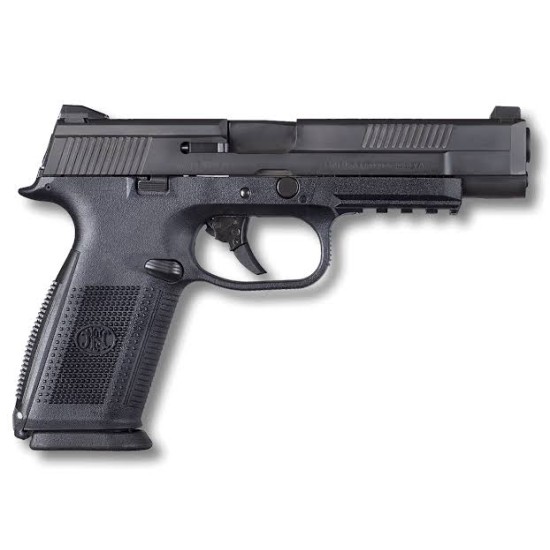 FNS-40CAL LONG SLIDE BLACK 40SW W/ 5 MAGS