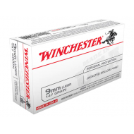 Winchester 9mm 147gr Jacketed Hollow Point 100 Rounds in Plastic Box