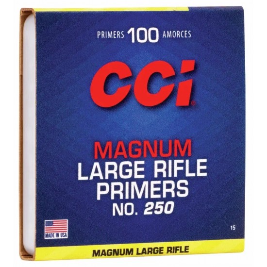 CCI No. 250 Large Rifle Magnum Primers Box 1000