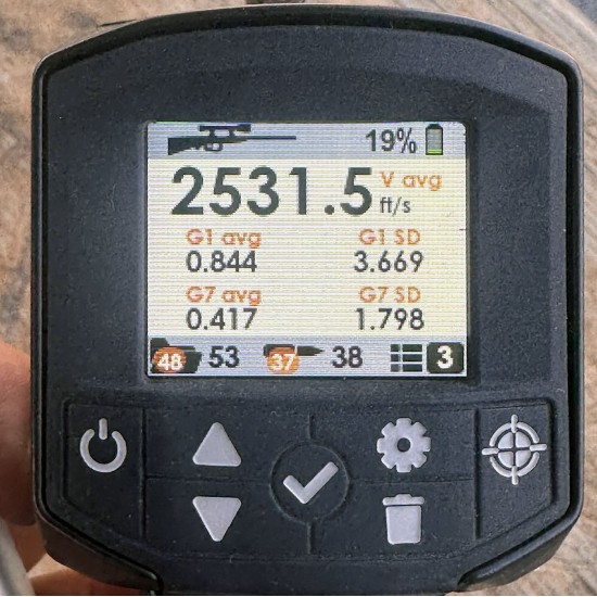 KAC Ltd 738gr Brass 50BMG 20 Projectile