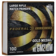 Federal Primers Large Rifle Match 1000 FDGM210M