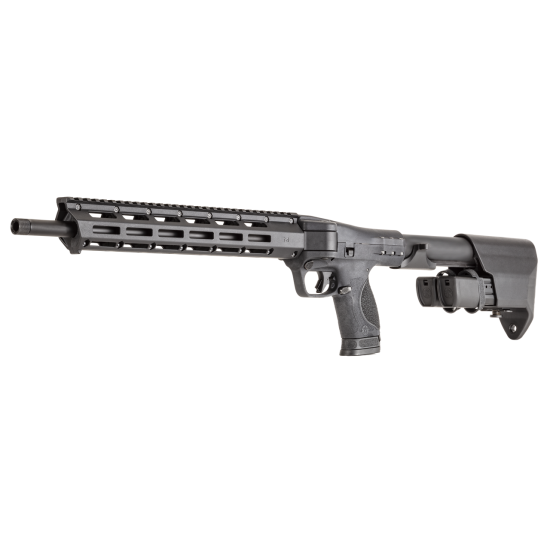 Smith & Wesson PFC 22LR Compact Folding Stock Design.
