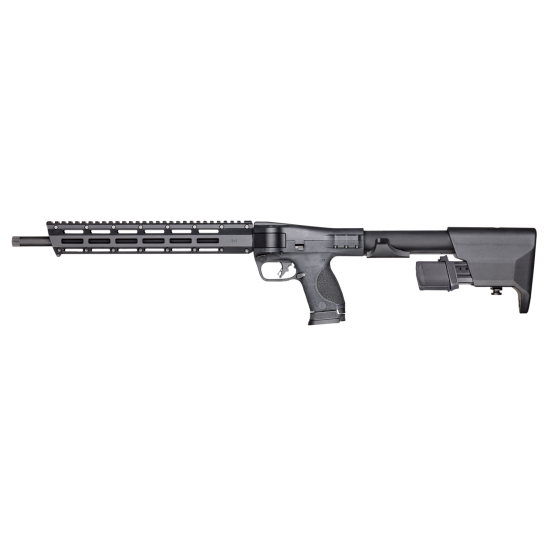 Smith & Wesson PFC 22LR Compact Folding Stock Design.