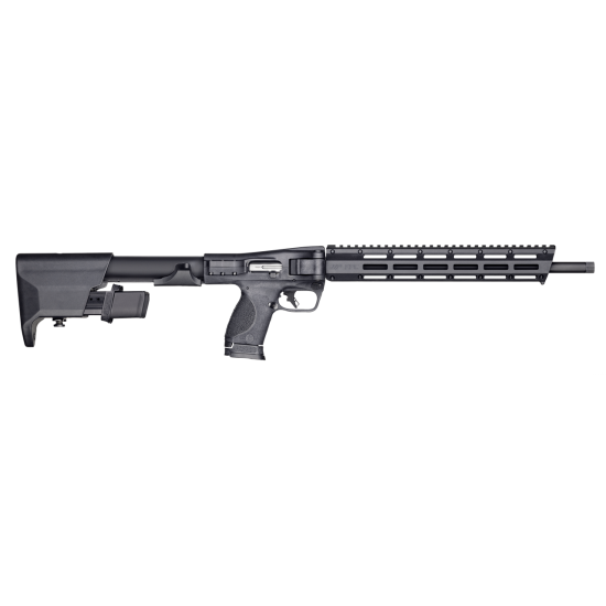 Smith & Wesson PFC 22LR Compact Folding Stock Design.