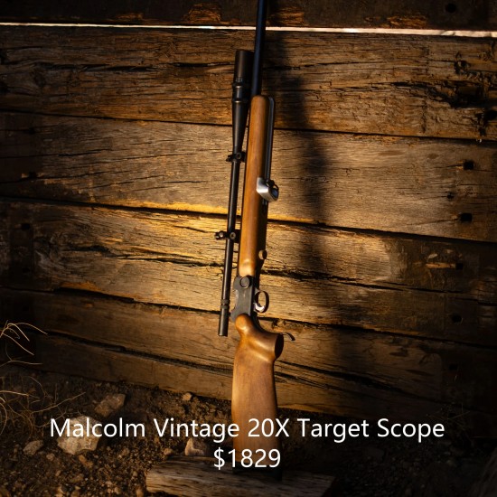 Hi-Lux Malcolm Vintage 20X Target Scope Pre-Order