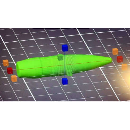 KAC Ltd 738gr Brass 50BMG Projectile