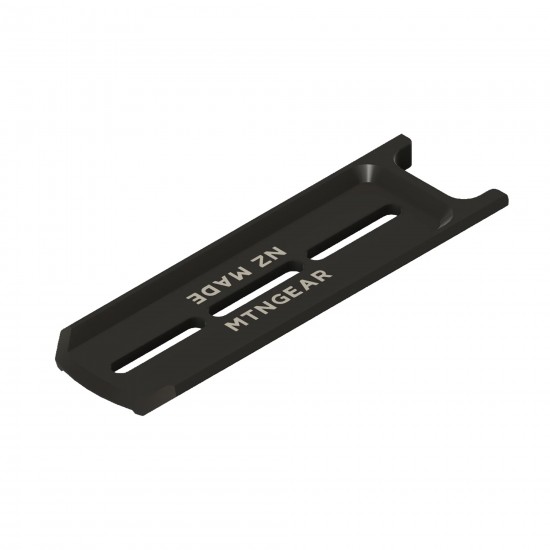 MTN GEAR Arca Swiss Rail 120mm Rail (90mm Max Bolt Centers)