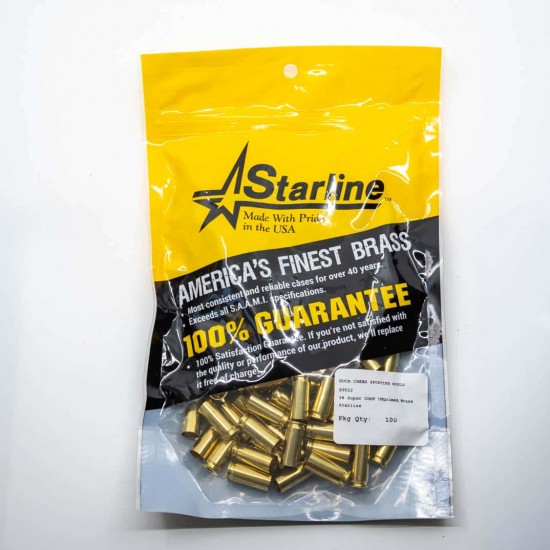 Starline 38 Super +P Brass 100
