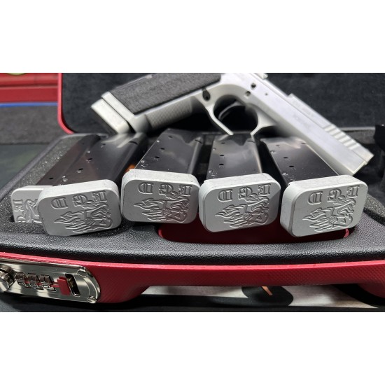 Tanfoglio Stock II 40SW SAO 5" Slide Bull Barrel LF 6 Mags.