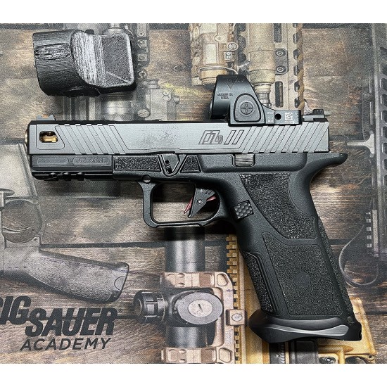 ZEV OZ9 Standard Pistol BLK/BRONZE with Trijicon SRO Demo Gun