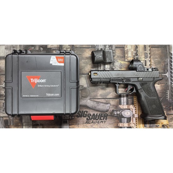 ZEV OZ9 Standard Pistol BLK/BRONZE with Trijicon SRO Demo Gun