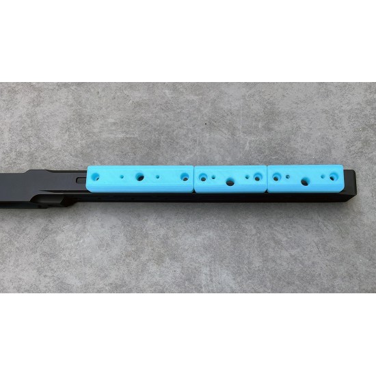 GUNSNZ MLOK External Weights Set of 2 Units 120mm - 650g 