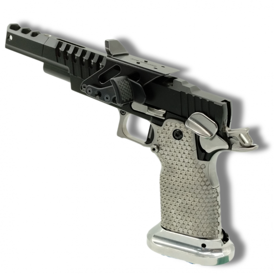 MPA DS9 Open Black & SIlver9mm Major