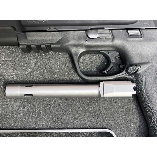 S&W M&P40 PERFORMANCE CENTER PORTED C.O.R.E. 5" & Second Apex Grade 9mm Ported barre