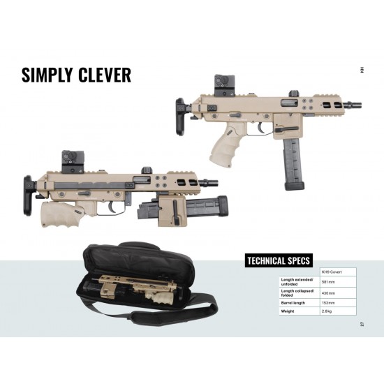 B&T KH9 COVERT 9mm Semi-Auto C Cat B&T KH9 COVERT 9mm Semi-Auto C Cat