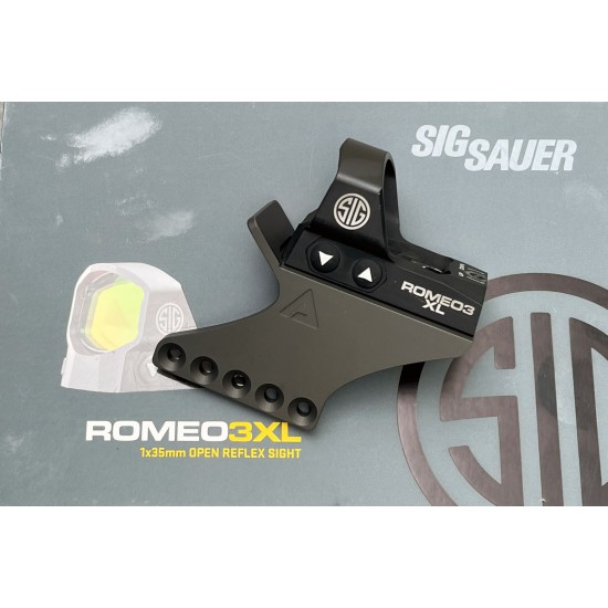 Alpha Factory STI Scope Mount for Sig ROMEO3/C-More RTS