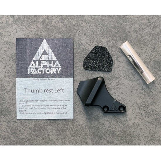 Alpha Factory STI Thumb Rest Left Handed
