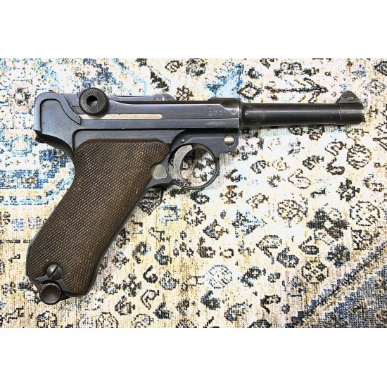 LUGER 1918 ERFUR 9mm AND HOLSTER