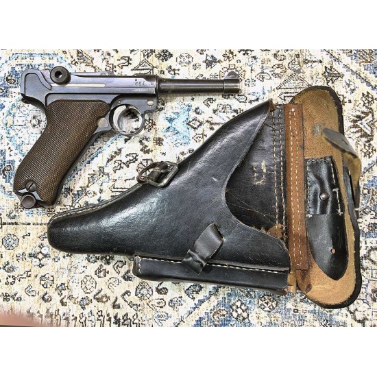 LUGER 1918 ERFUR 9mm AND HOLSTER