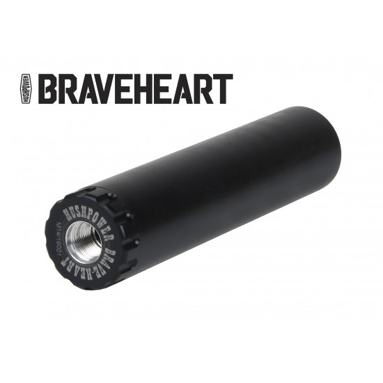 Hushpower Braveheart .22 Cal Silencer 1/2x28