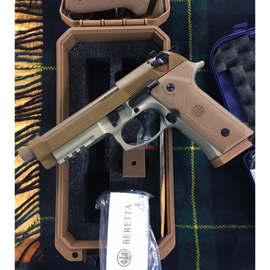 Beretta M9A3 with Threaded Barrel: Flat Dark Earth 9mm