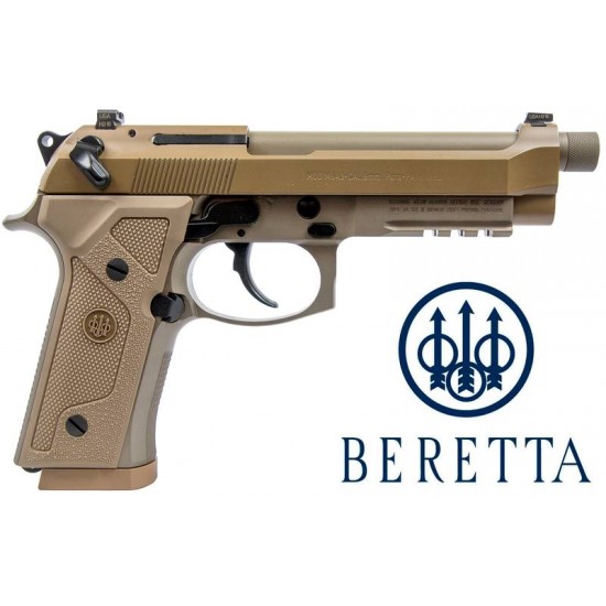 Beretta M9A3 with Threaded Barrel: Flat Dark Earth 9mm