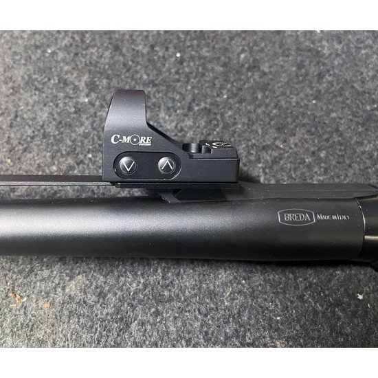 Breda / Gunsnz Red Dot Optic Plate Fits C-More RTS2/3 format. Breda / Gunsnz Red Dot Optic Plate Fits C-More RTS2/3 format.