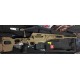 CADEX PRECISION RIFLE – CDX-40 SHADOW 32” Folding Stock TAN 375CT PACKAGE