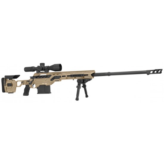 CADEX PRECISION RIFLE – CDX-40 SHADOW 32” Folding Stock TAN 375CT PACKAGE