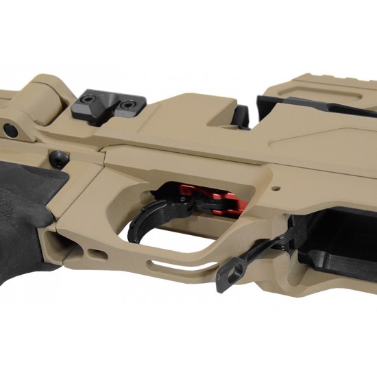 CADEX PRECISION RIFLE – CDX-40 SHADOW 32” Folding Stock TAN 375CT PACKAGE