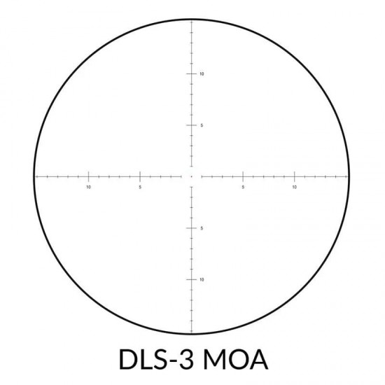 DELTA STRYKER HD 5-50X56 SFP RIFLESCOPE (ILLUMINATED DLS-3 MOA RETICLE)