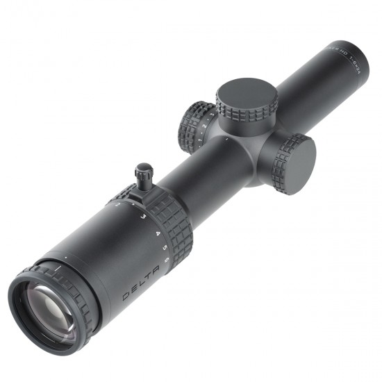 DELTA STRYKER HD 1-6X24 SFP RIFLESCOPE (DSMR or DGMR RETICLE)