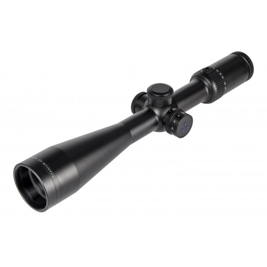 DELTA TITANIUM HD 4-24X50 SFP RIFLESCOPE 1/4MOA (4A SB OR DI-MD RETICLE WITH INTERCHANGEABLE TURRETS)