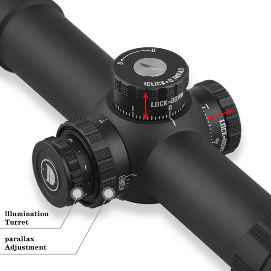 Discovery Optics ED-AR 1-8X24SFIR FFP Scope