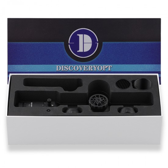 Discovery Optics HD 2-12x24 SF IR FFP 0.1MIL 30mm Scope