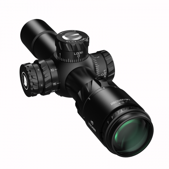 Discovery Optics HD 2-12x24 SF IR FFP 0.1MIL 30mm Scope