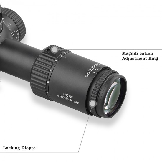 Discovery Optics LHD NV 4-16X44SFIR SFP Scope Illuminated