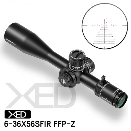 Discovery Optics XED 6-36X56SFIR FFP-MOA-ZERO STOP Scope
