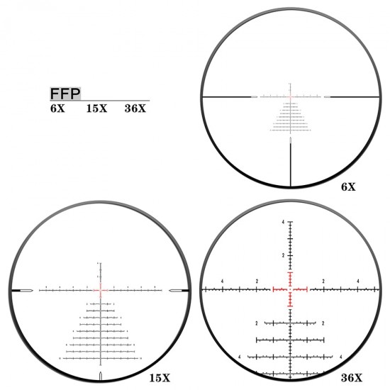 Discovery Optics XED 6-36X56SFIR FFP-MOA-ZERO STOP Scope Discovery Optics XED 6-36X56SFIR FFP-MOA-ZERO STOP Scope