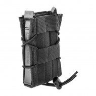 HIGH SPEED GEAR, INC. - MAGAZINE CARRIER TACO RIFLE BELT MOUNT BLK