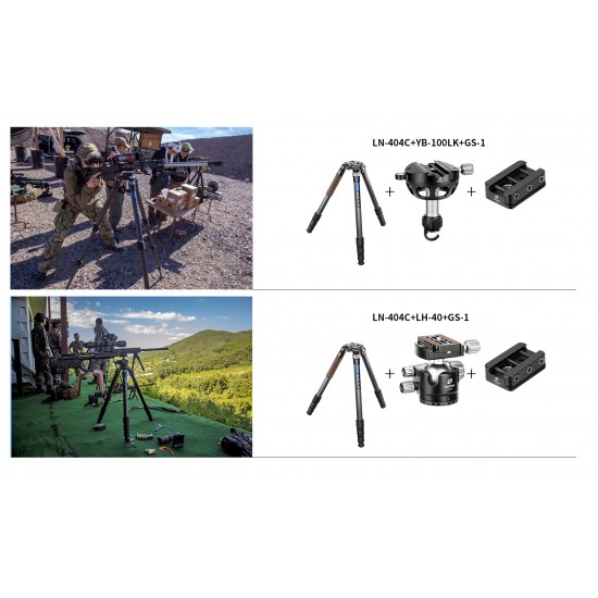 Leofoto LN-404C Mountain Series Tripod 40mm 4 Section