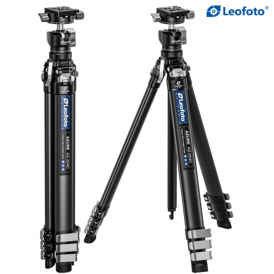 Leofoto AZ-204C Carbon Fibre Travel Tripod + LH-25R Ball Head
