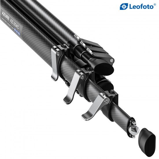 Leofoto AZ-204C Carbon Fibre Travel Tripod + LH-25R Ball Head