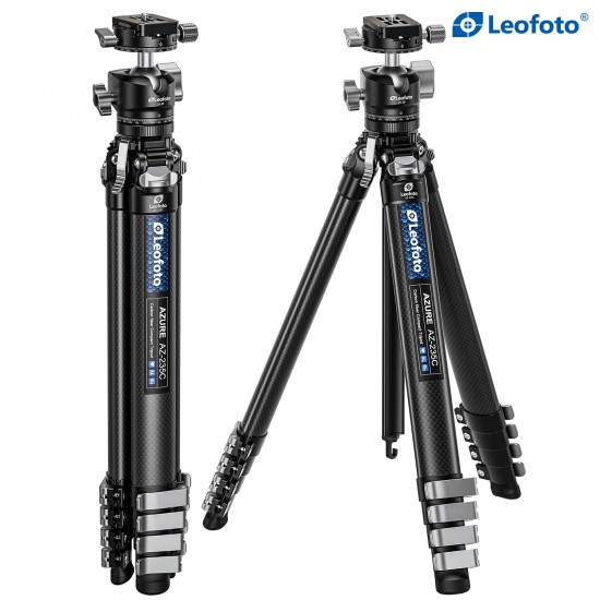 Leofoto AZ-235C Carbon Fibre Travel Tripod + LH-30R Ball Head