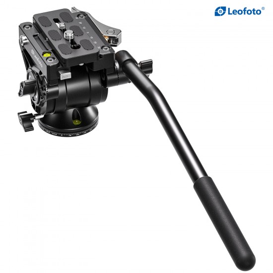 Leofoto BV-10L Fluid Video Head Arca QR Release