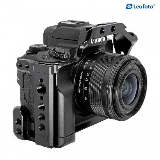Leofoto Custom Camera Cage for Canon EOS M50