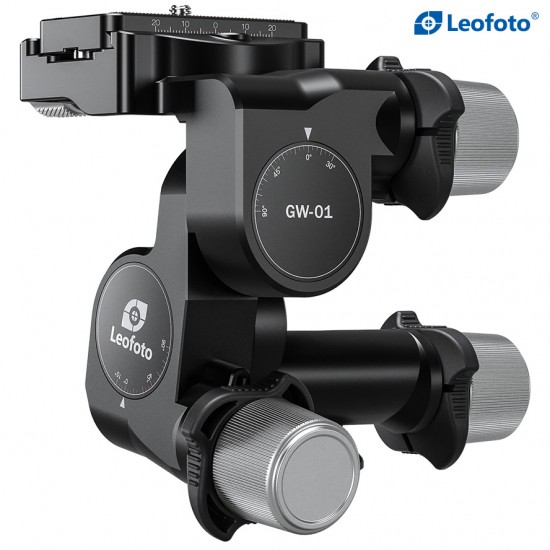 Leofoto GW-01 Gear Drive 3 Way Head
