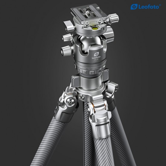 Leofoto LG-284C+LH-36R(Silver) Wings of Gods Series Tripod 28mm 4 Section