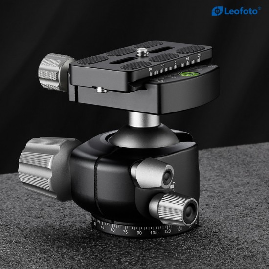 Leofoto LH-36 Low Profile Ball Head with Screw Clamp