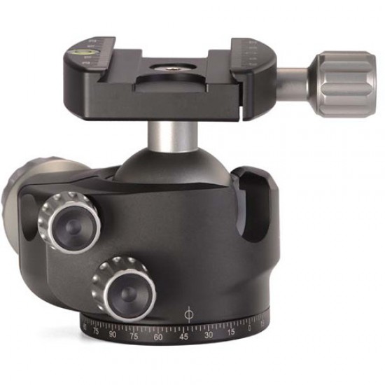 Leofoto LH-40 Low Profile Ball Head with Screw Clamp